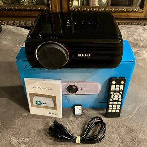 LED Home Cinema Theater Projector 1080P HDMI USB